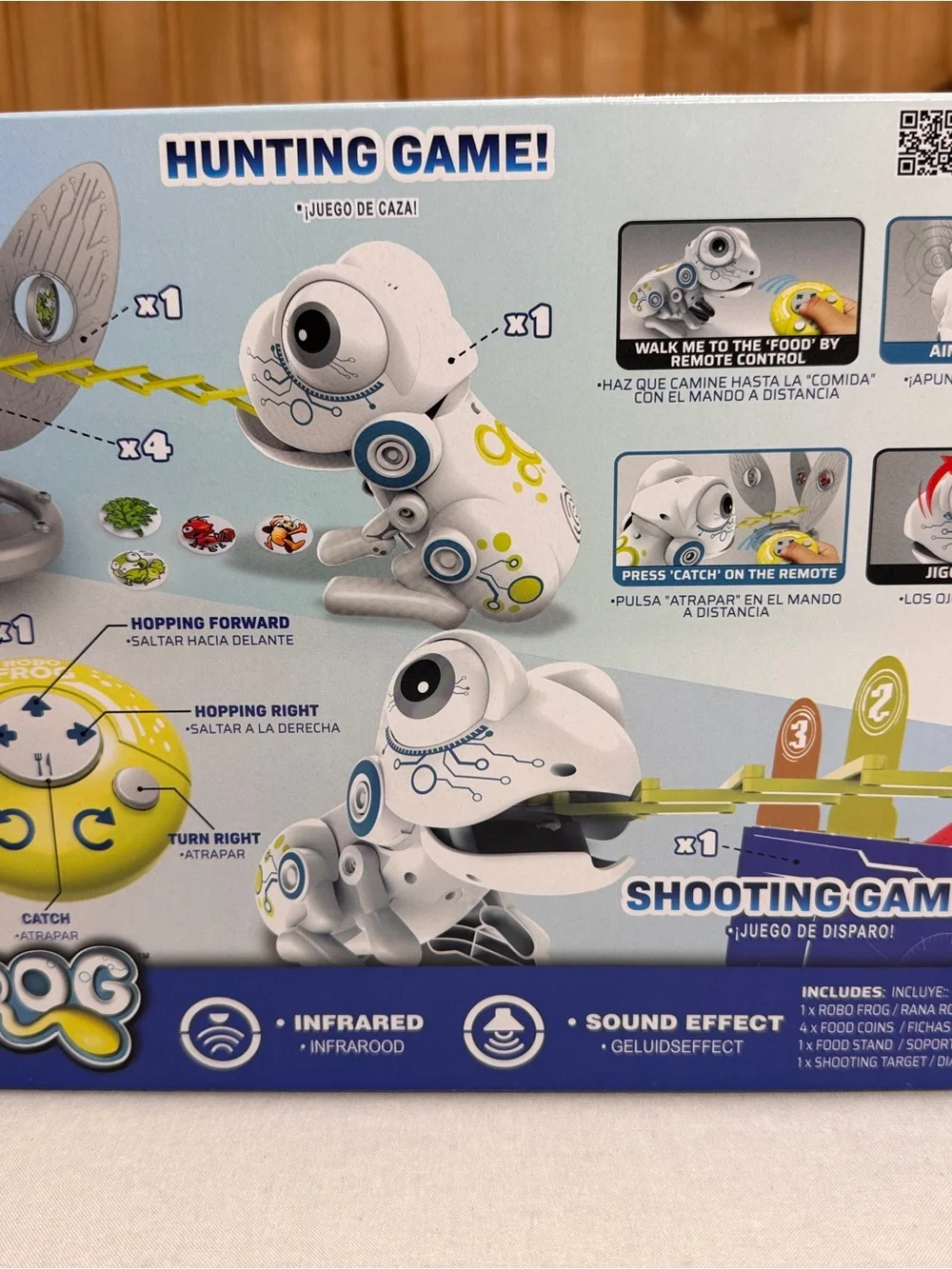 Silverlit YCOO Robo Frog Interactive Remote Control Robot Toy NEW